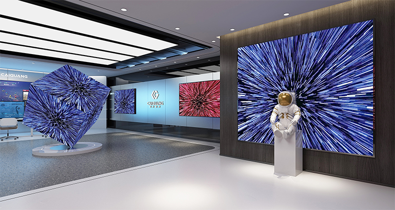 重慶某公司新建企業(yè)展廳 